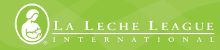 Logo del sitio web de la Liga de la Leche